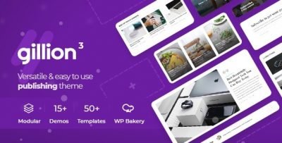 Gillion | Multi-Concept Blog/Magazine & Shop WordPress AMP Theme 4.3