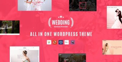 Wedding – All in One WordPress Theme 1.4
