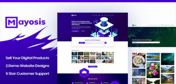 Mayosis - Digital Marketplace WordPress Theme 5.4.6 Mayosis - Digital Marketplace WordPress Theme 5.4.6