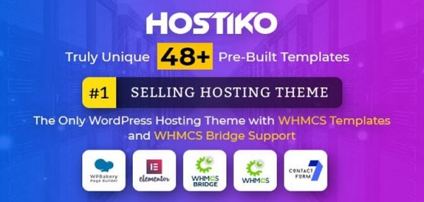 Hostiko WordPress WHMCS Hosting Theme 55.0.0