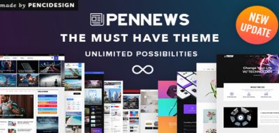 PenNews - News/ Magazine/ Business/ Portfolio/ Landing AMP WordPress Theme 6.6.1
