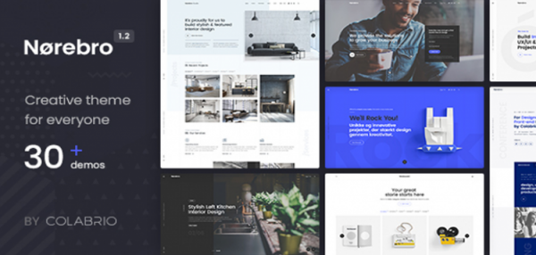 Norebro - Creative Multipurpose WordPress Theme 1.6.9
