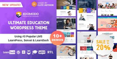 Edumodo - Education WordPress Theme 4.3.11
