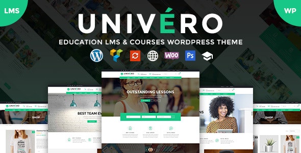 Univero | Education LMS & Courses WordPress Theme 1.11
