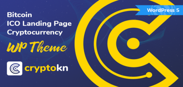 Cryptokn - ICO Landing Page & Cryptocurrency WordPress Theme 1.2