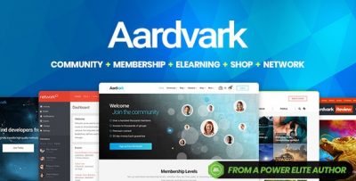 Aardvark - Community, Membership, BuddyPress Theme 4.39.0