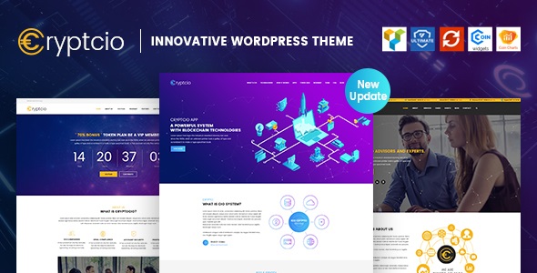 Cryptcio - Innovative WordPress Theme 1.6.5