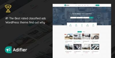 Adifier - Classified Ads WordPress Theme 3.9.0