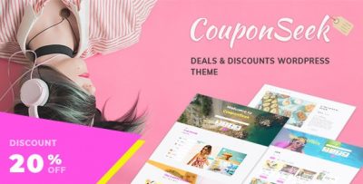 CouponSeek - Deals & Discounts WordPress Theme 1.1.5