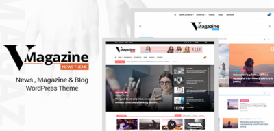 Vmagazine- Blog, NewsPaper, Magazine WordPress Themes 1.1.0
