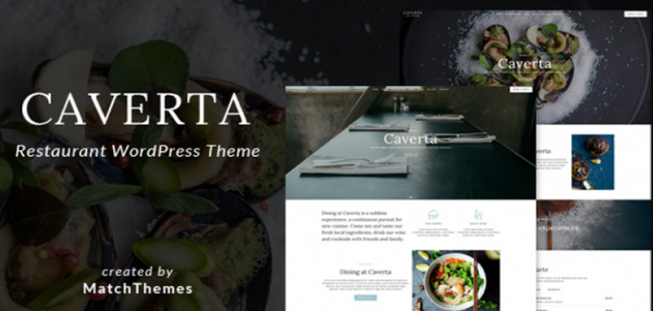 Caverta - Fine Dining Restaurant WordPress Theme 1.4.2