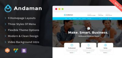 Andaman - Creative & Business WordPress Theme  1.1.1