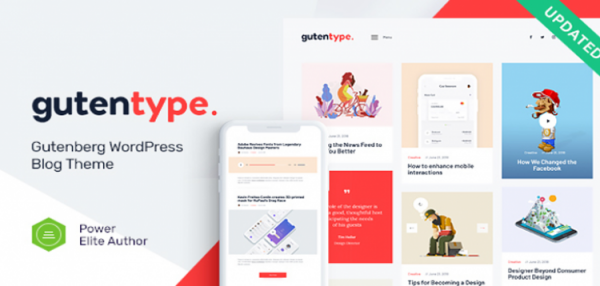 Gutentype | 100% Gutenberg WordPress Theme for Modern Blog 2.1.12 Gutentype | 100% Gutenberg WordPress Theme for Modern Blog 2.1.12