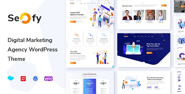 Seofy - Digital & Marketing WordPress Theme 1.6.11