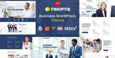 Finoptis - Multipurpose Business WordPress Theme 2.6.1