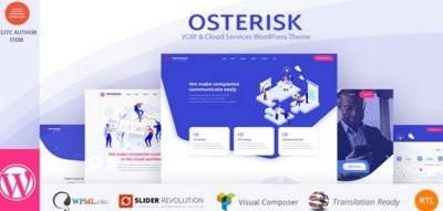 Osterisk: VOIP & Cloud Services WordPress Theme 2.0