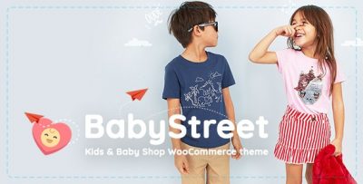 BabyStreet - WooCommerce Theme for Kids Toys and Clothes Shops  1.5.9