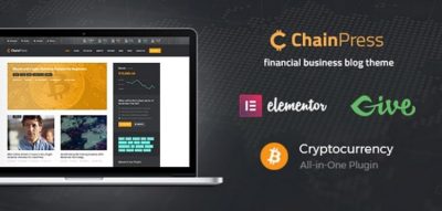 ChainPress | Financial WordPress Business Blog Theme 1.0.4