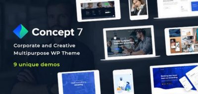 Concept Seven | Responsive Multipurpose WordPress Theme 1.11