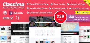 Classima – Classified Ads WordPress Theme 2.14.1