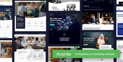 Avante | Business Consulting WordPress  2.7.4