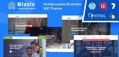Bizzix - Multipurpose Business WordPress Theme  1.0