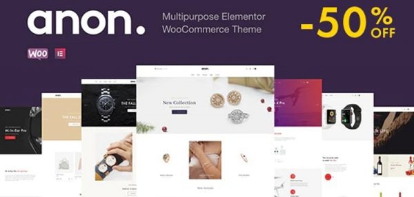 Anon - Multipurpose Elementor WooCommerce Themes 2.2.10 Anon - Multipurpose Elementor WooCommerce Themes 2.2.10