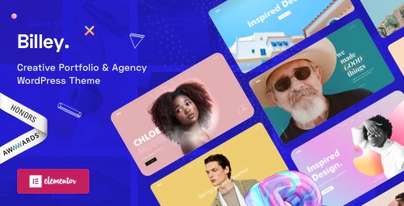 Billey - Creative Portfolio & Agency WordPress Theme 1.5.1 Billey - Creative Portfolio & Agency WordPress Theme 1.5.1