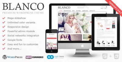 Blanco – Responsive WordPress E-Commerce Theme  3.8