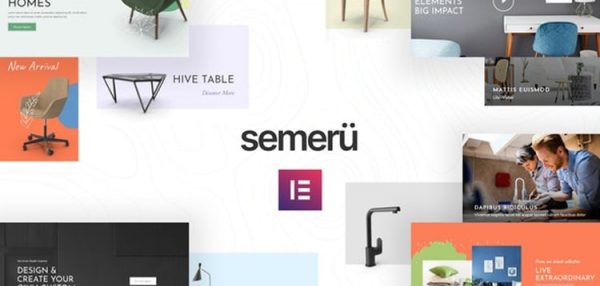Semeru - Furniture Store Elementor Template Kit  1.0.0