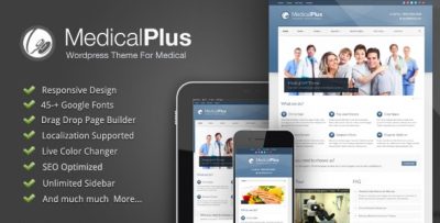 Medical Plus – Responsive Medical and Health Theme 1.10