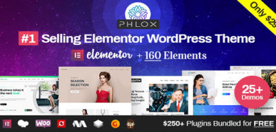 Phlox Pro - Elementor MultiPurpose WordPress Theme 5.7.5