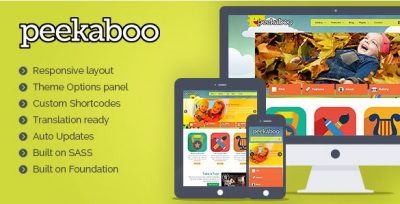 Pekaboo For WordPress – Children WordPress Theme 2.13.0