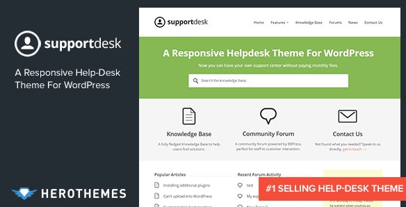 Support Desk – A Responsive Helpdesk Theme 1.0.16