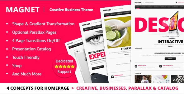 MAGNET – Creative Business WordPress Theme 2.1