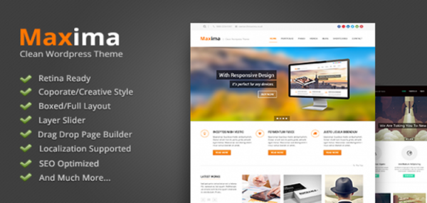 Maxima - Retina Ready WordPress Theme 1.20 Maxima - Retina Ready WordPress Theme 1.20