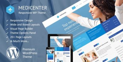 MediCenter – Responsive Medical WordPress Theme 11.1