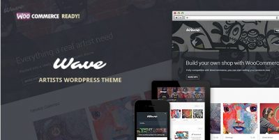 Wave – WordPress Theme For Artists 10.0.1