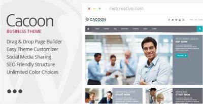 Cacoon – Responsive Business WordPress Theme  3.0.3