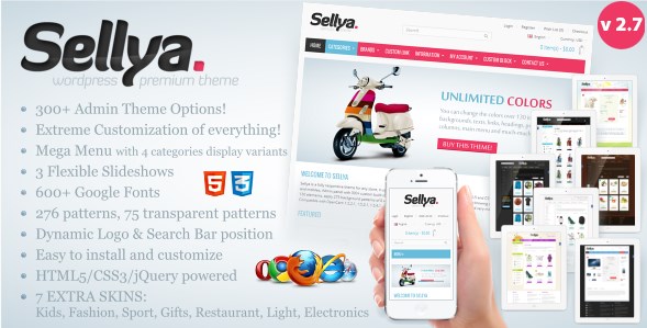 Sellya – Responsive WooCommerce Theme 2.8