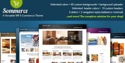 Sommerce Shop – A Versatile E-commerce Theme 3.3.0