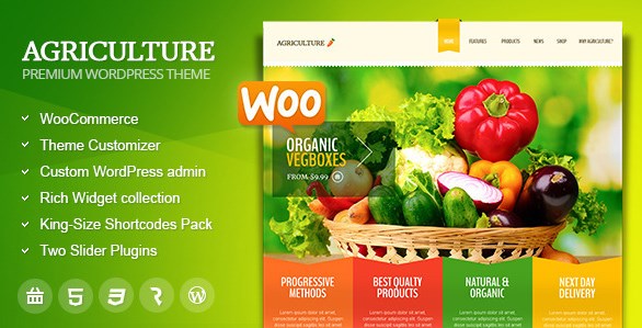 Agriculture – All-in-One WooCommerce WP Theme  1.6.4