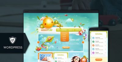 KiddoTurf – Kids WordPress Theme 0.1