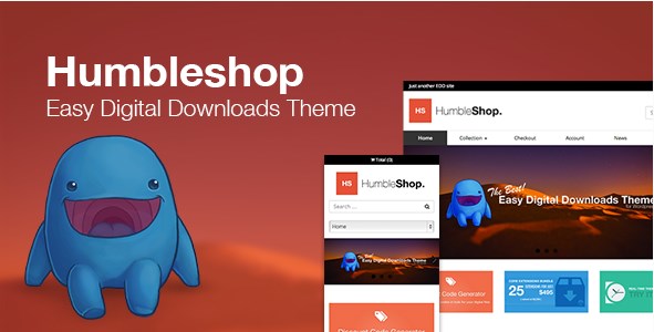 Humbleshop – Minimal Easy Digital Downloads Theme 1.2.2
