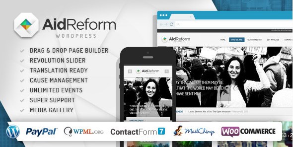 Aid Reform – NGO Donation and Charity Theme  2.1