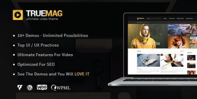 True Mag – WordPress Theme for Video and Magazine 4.3.14