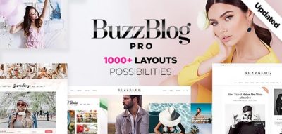 Buzz - Lifestyle Blog & Magazine WordPress Theme  4.5
