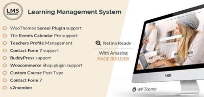 LMS | Learning Management System, Education LMS WordPress Theme 8.5