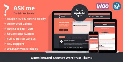 Ask Me – Responsive Questions & Answers WordPress 6.8
