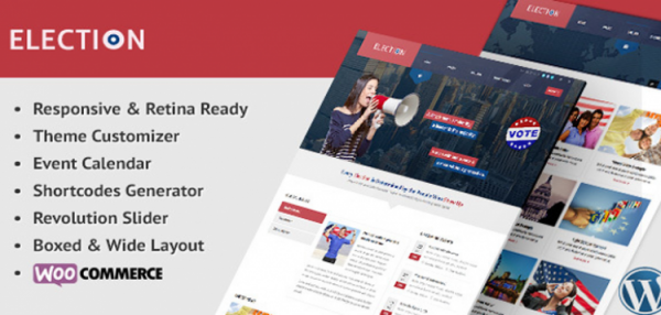 Election - Political WordPress Theme 1.23